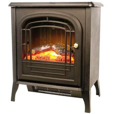 Elektrický krb DAVOS s ventilátorem