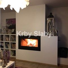 Stavba krbu - krbová vložka Lotus
