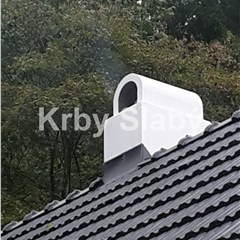 Komín Schiedel se selskou hlavou
