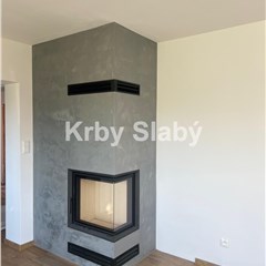 Stavba krbu - krbová vložka Romotop